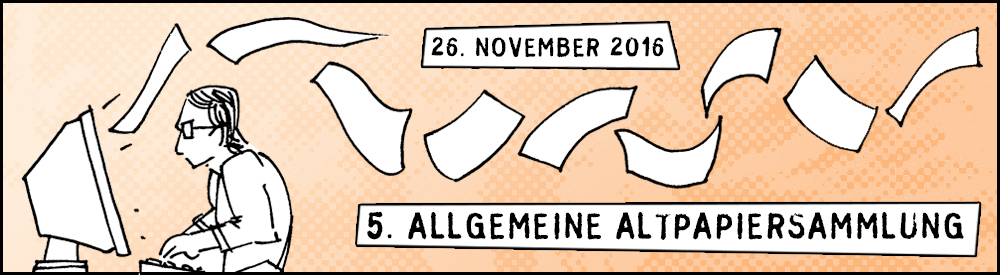 5. Allgemeine Altpapersammlung | Â© Herr Owley